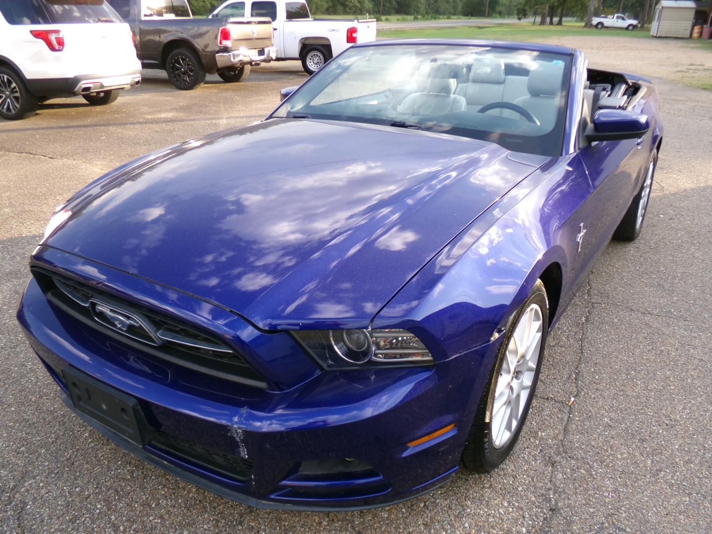 2014 Deep Impact Blue Metallic /Black Ford Mustang (1ZVBP8EM4E5) with an 3.7L V6 DOHC 24V engine, 6-speed automatic transmission, located at 400 First NW, Bearden, AR, 71720, (870) 687-3414, 0.000000, 0.000000- Photo#0