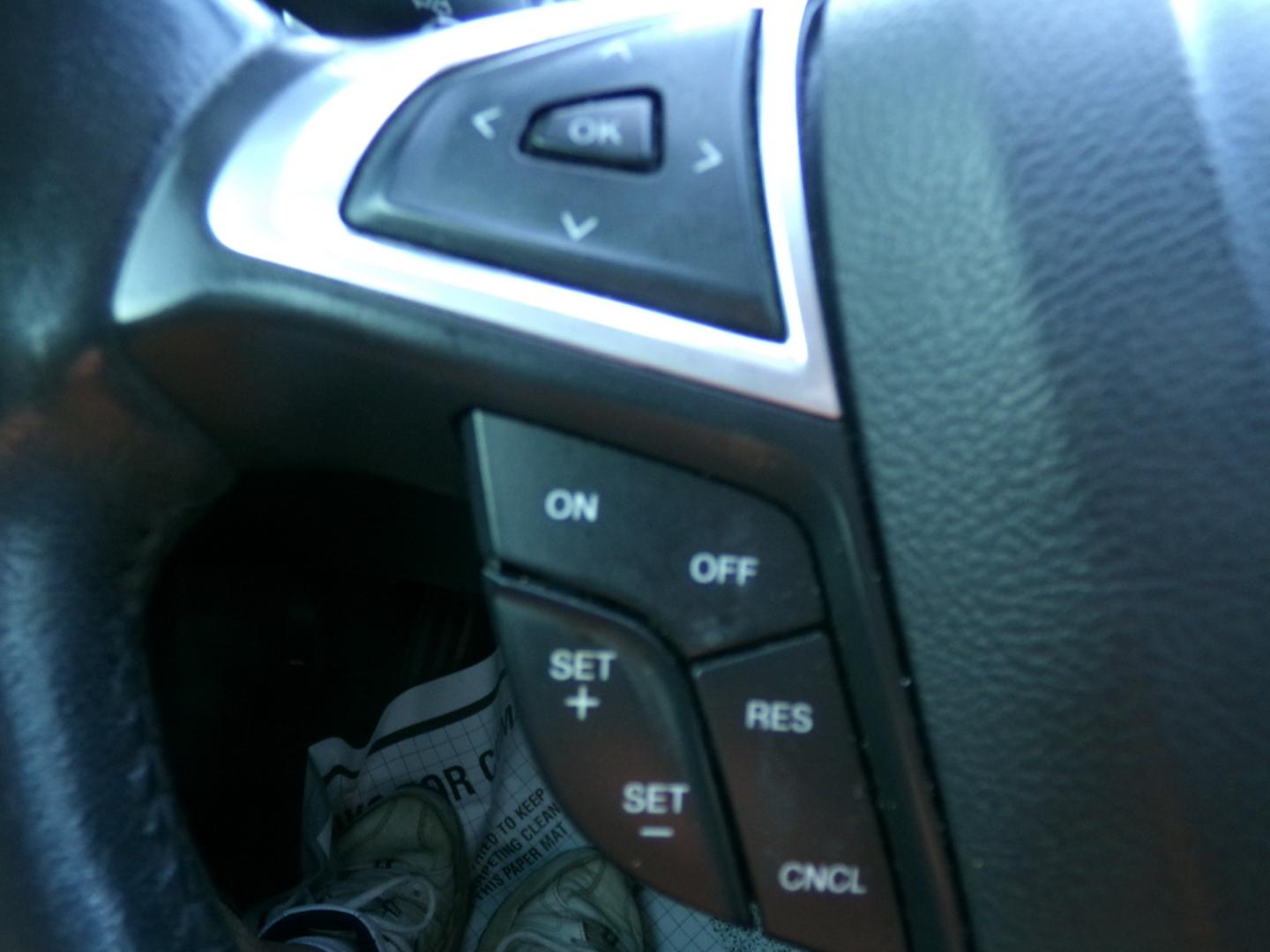 2015 Magnetic Metallic /Black Ford Fusion Titanium (3FA6P0K97FR) with an 2.5L Ecoboost engine, automatic transmission, located at 401 First NE, Bearden, AR, 71720, (870) 687-3414, 33.726528, -92.611519 - Photo#14
