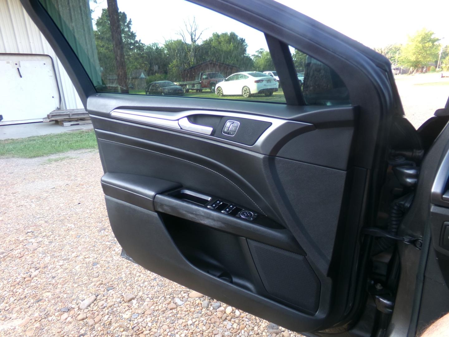 2015 Magnetic Metallic /Black Ford Fusion Titanium (3FA6P0K97FR) with an 2.5L Ecoboost engine, automatic transmission, located at 401 First NE, Bearden, AR, 71720, (870) 687-3414, 33.726528, -92.611519 - Photo#7