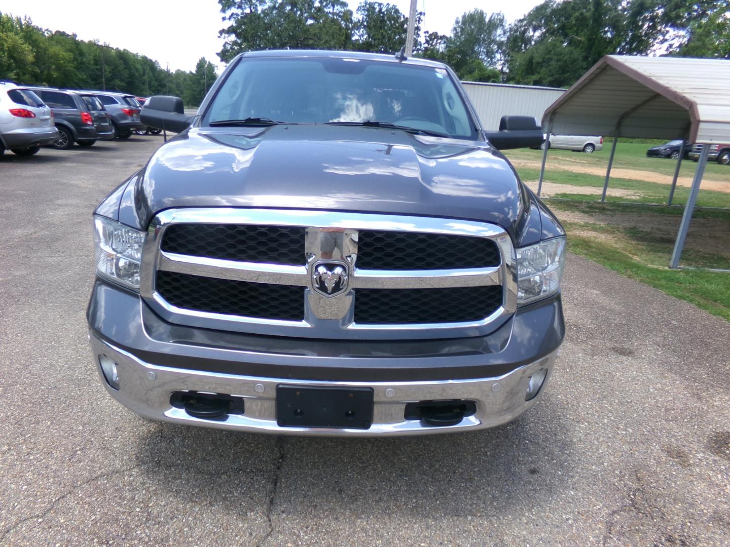 2016 Granite Crystal Metallic /Gray RAM 1500 SLT Big Horn Edition (3C6RR7LT2GG) with an 5.7L Hemi V8 engine, 8-speed automatic transmission, located at 401 First NE, Bearden, AR, 71720, (870) 687-3414, 33.726528, -92.611519 - Photo#28