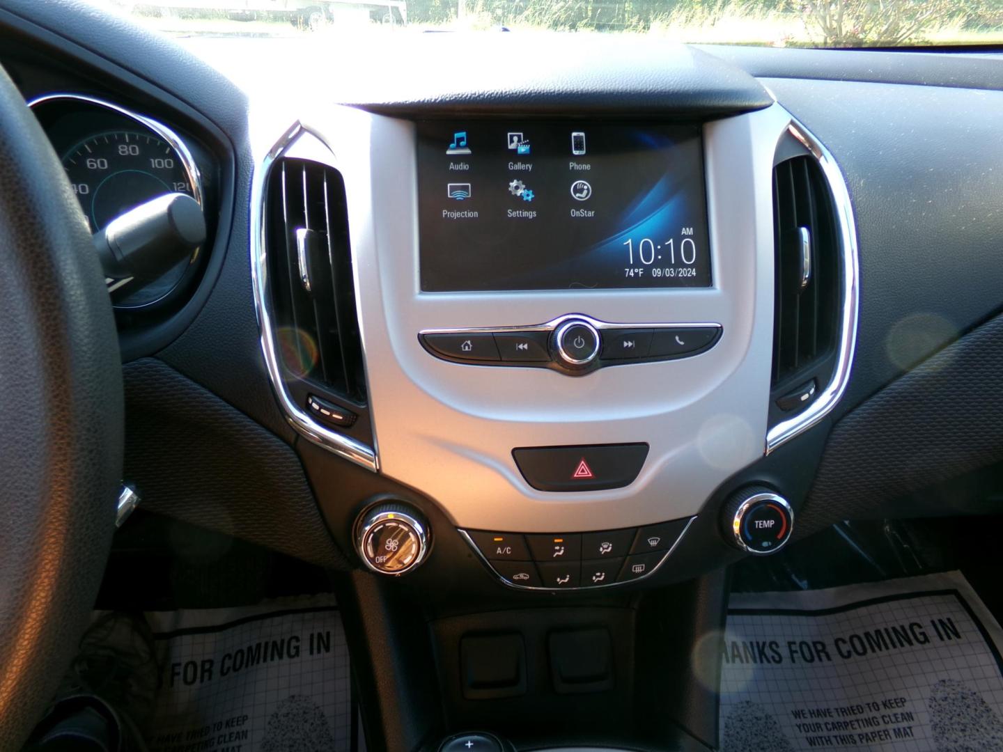 2018 /Charcoal Chevrolet Cruze LS Auto (1G1BC5SM4J7) with an 1.4L L4 DOHC 16V TURBO engine, 6A transmission, located at 401 First NE, Bearden, AR, 71720, (870) 687-3414, 33.726528, -92.611519 - CARFAX-CERTIFIED ONE OWNER! ONLY 80K MILES! - Photo#13
