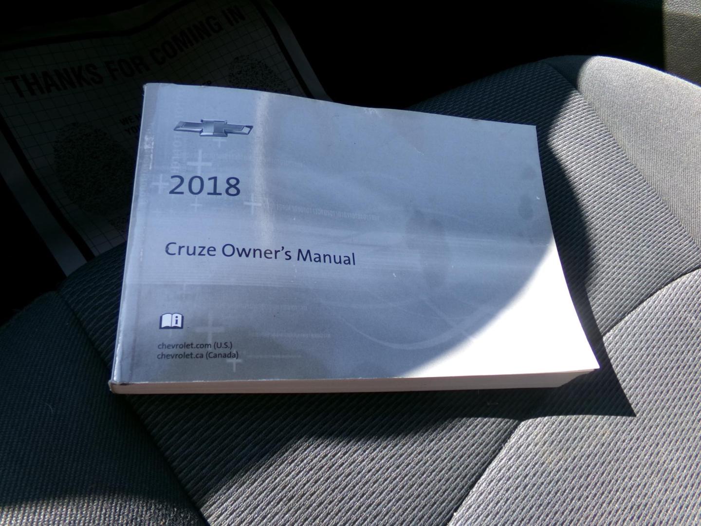 2018 /Charcoal Chevrolet Cruze LS Auto (1G1BC5SM4J7) with an 1.4L L4 DOHC 16V TURBO engine, 6A transmission, located at 401 First NE, Bearden, AR, 71720, (870) 687-3414, 33.726528, -92.611519 - CARFAX-CERTIFIED ONE OWNER! ONLY 80K MILES! - Photo#15