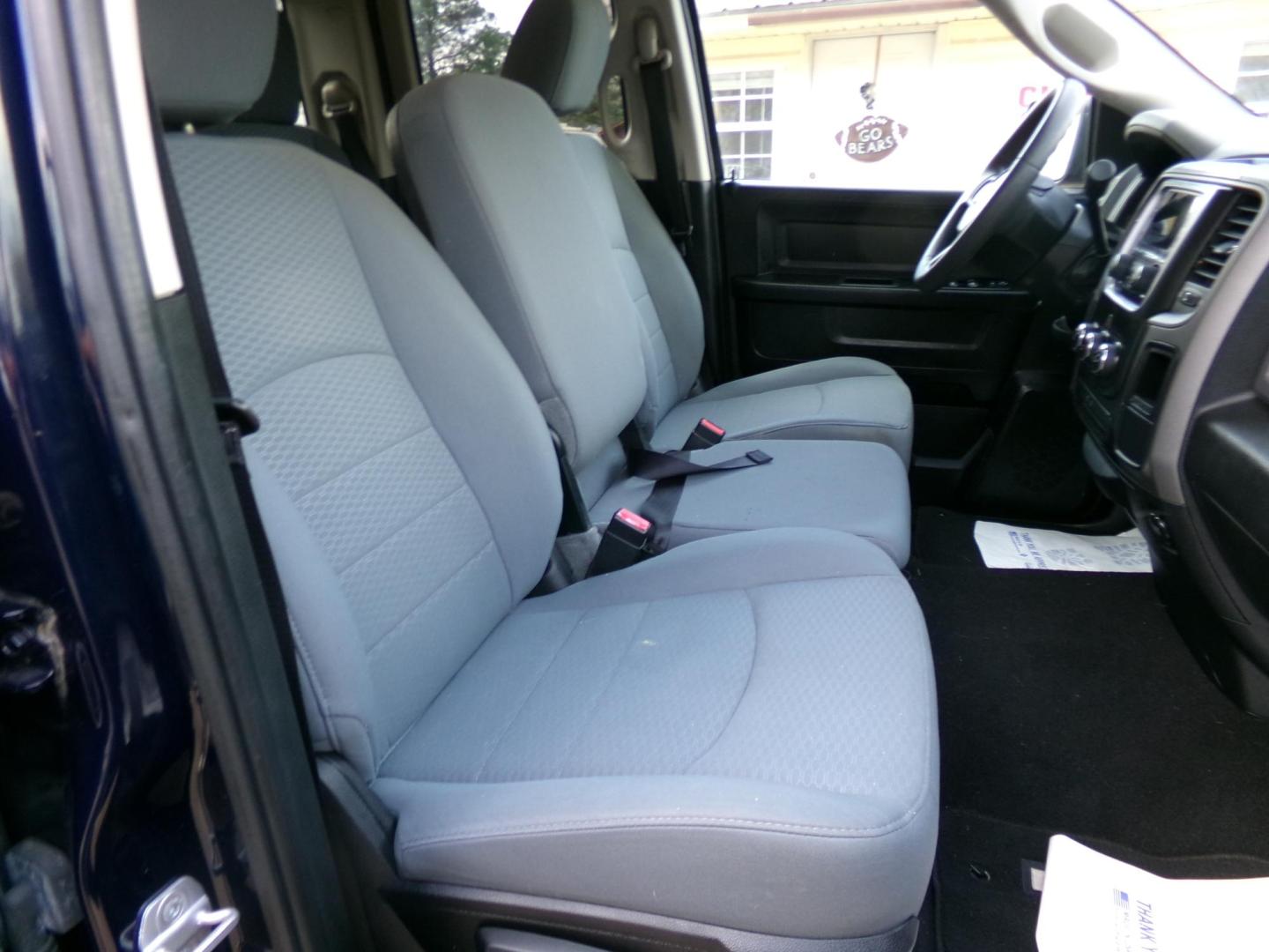 2013 True Blue Pearl Coat /Gray RAM 1500 Tradesman Quad Cab 2WD (1C6RR6FT3DS) with an 5.7L V8 OHV 16V engine, 6-Speed Automatic transmission, located at 401 First NE, Bearden, AR, 71720, (870) 687-3414, 33.726528, -92.611519 - Photo#10