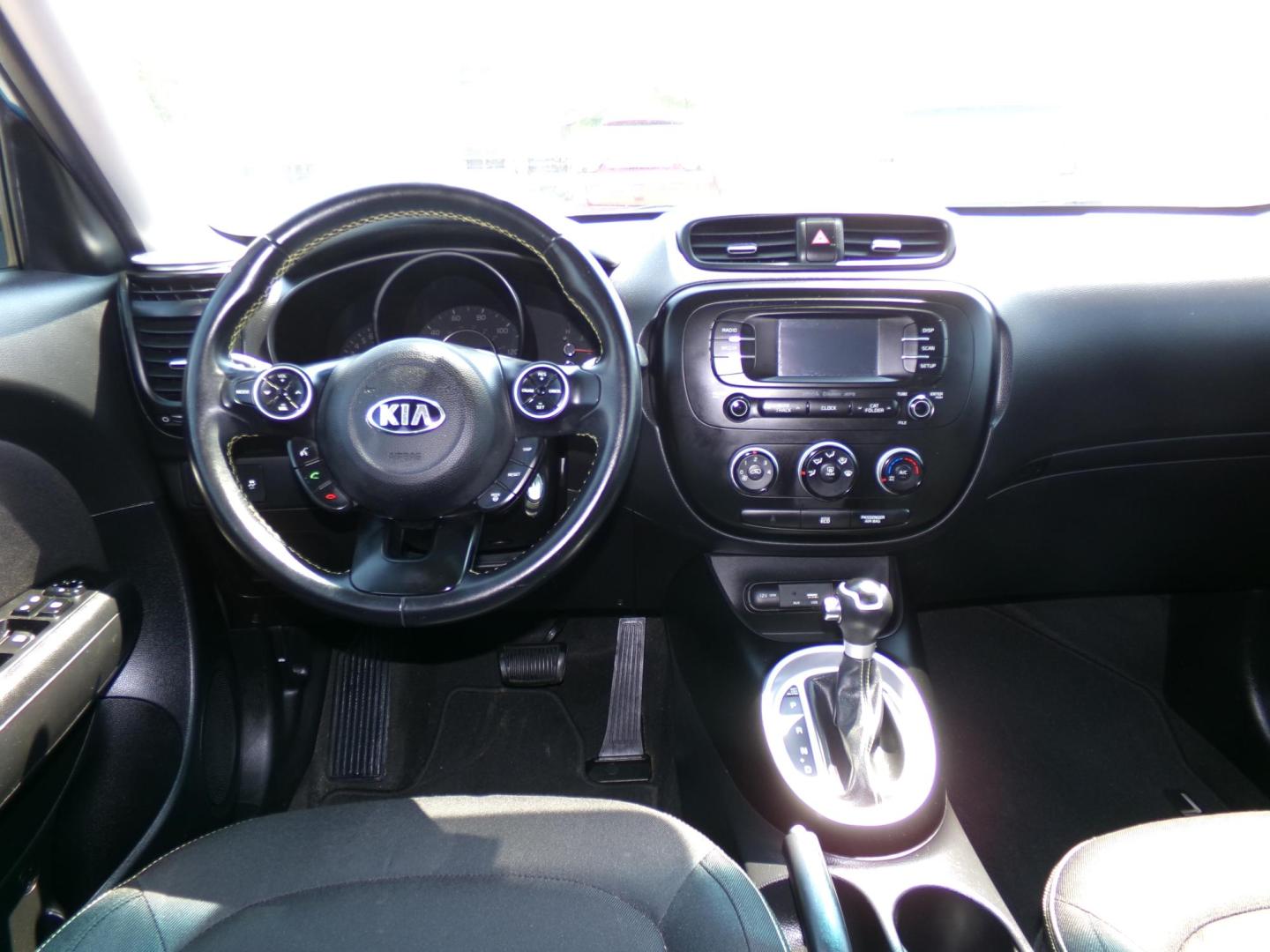 2016 Carribean Blue Metallic /Black Kia Soul + (KNDJP3A50G7) with an 2.0L L4 DOHC 16V engine, 6A transmission, located at 401 First NE, Bearden, AR, 71720, (870) 687-3414, 33.726528, -92.611519 - Photo#20