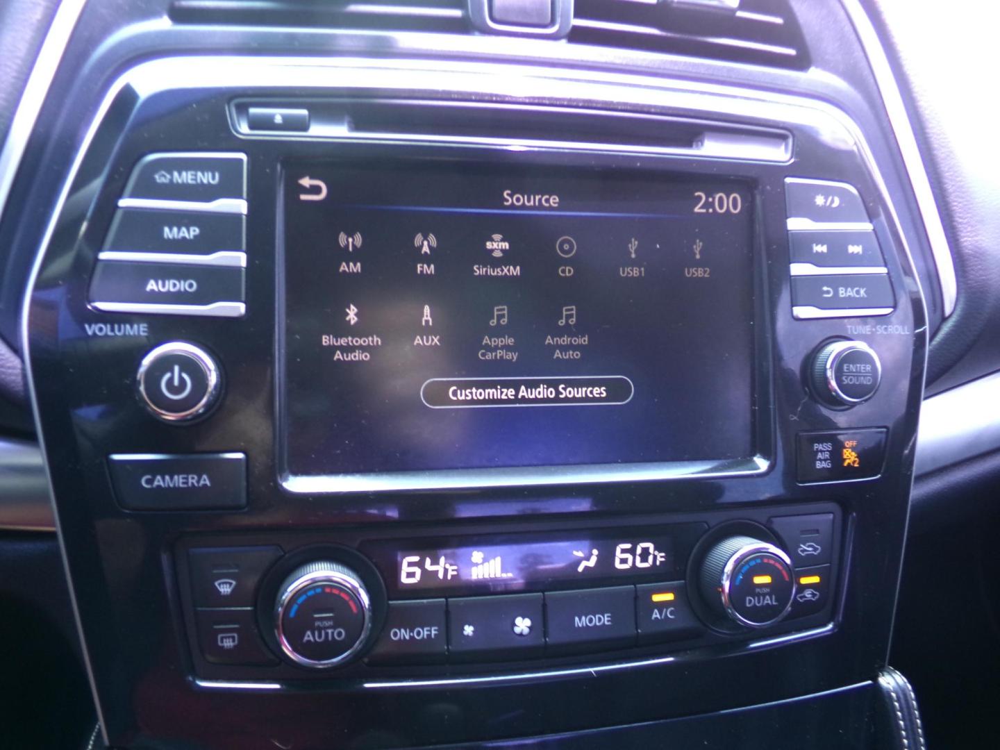 2019 Platinum Metallic /Black Nissan Maxima 3.5 SL (1N4AA6AV9KC) with an 3.5L V6 DOHC 24V engine, CVT transmission, located at 401 First NE, Bearden, AR, 71720, (870) 687-3414, 33.726528, -92.611519 - Photo#10