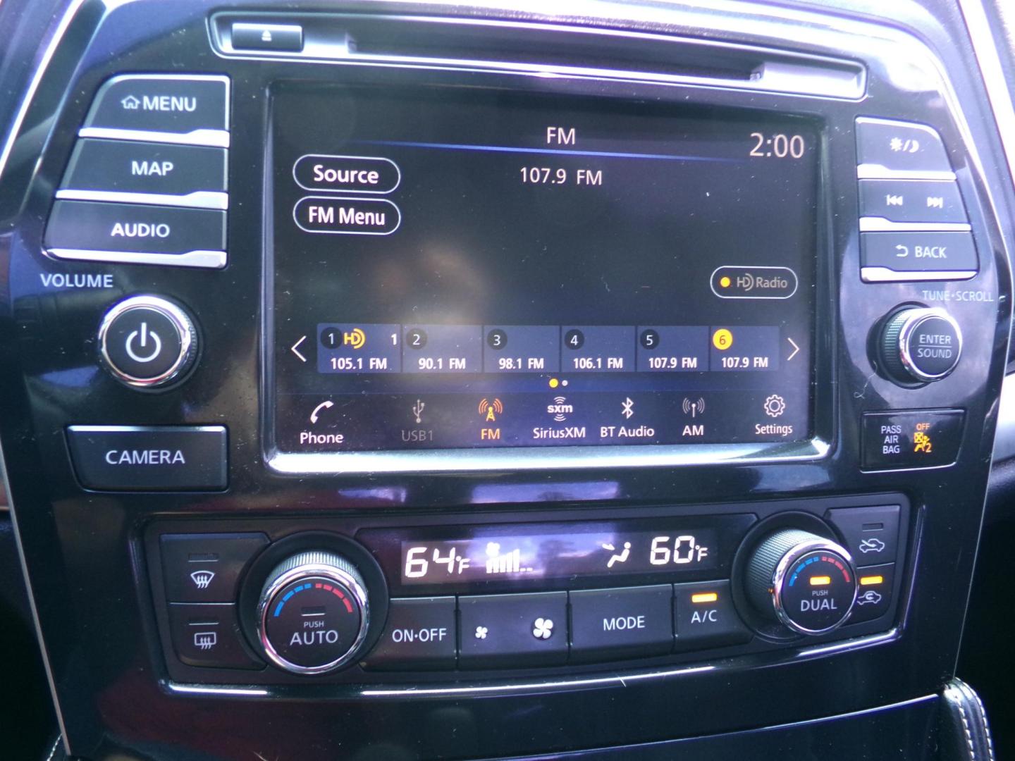2019 Platinum Metallic /Black Nissan Maxima 3.5 SL (1N4AA6AV9KC) with an 3.5L V6 DOHC 24V engine, CVT transmission, located at 401 First NE, Bearden, AR, 71720, (870) 687-3414, 33.726528, -92.611519 - Photo#11