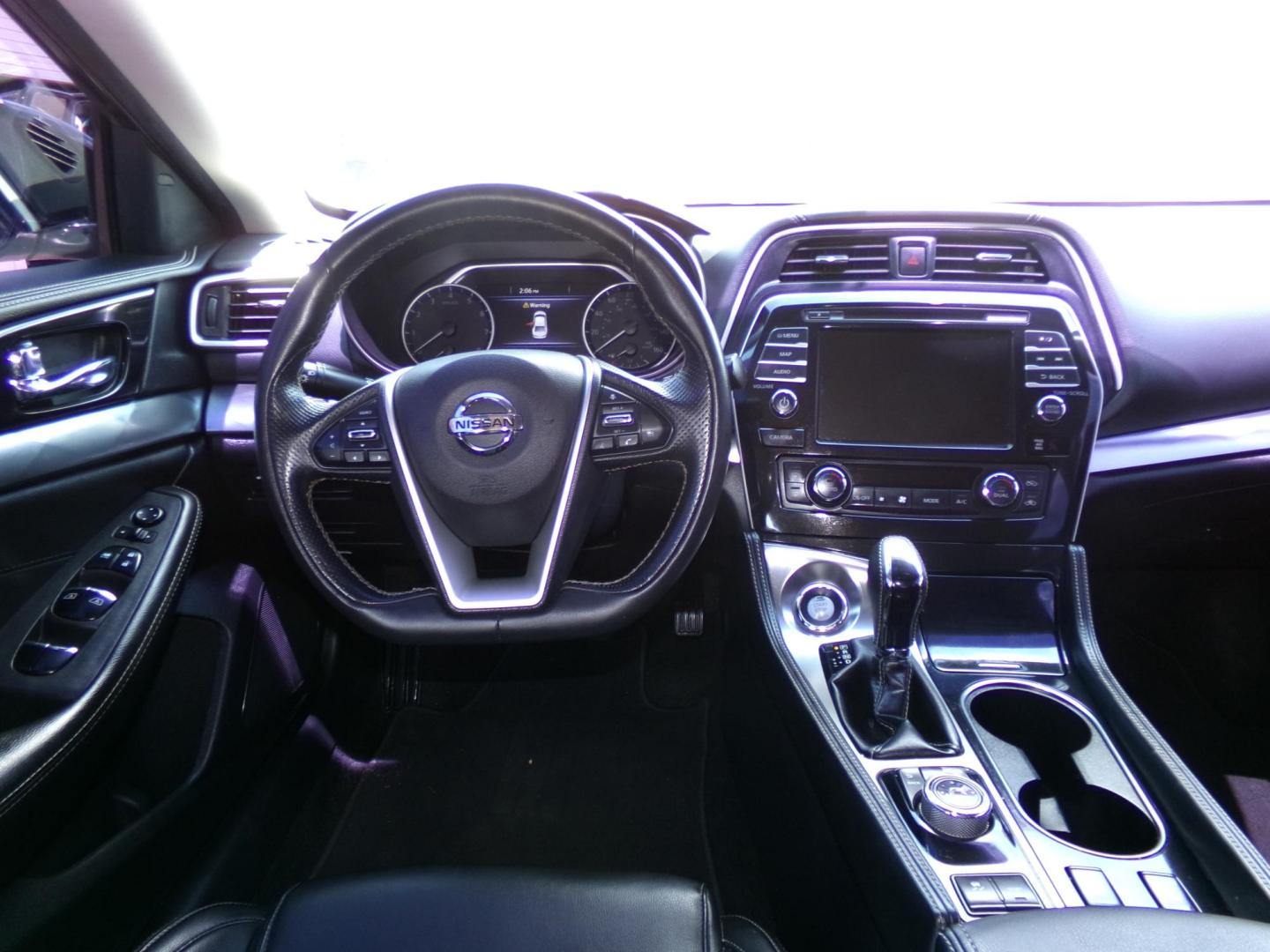 2019 Platinum Metallic /Black Nissan Maxima 3.5 SL (1N4AA6AV9KC) with an 3.5L V6 DOHC 24V engine, CVT transmission, located at 401 First NE, Bearden, AR, 71720, (870) 687-3414, 33.726528, -92.611519 - Photo#21