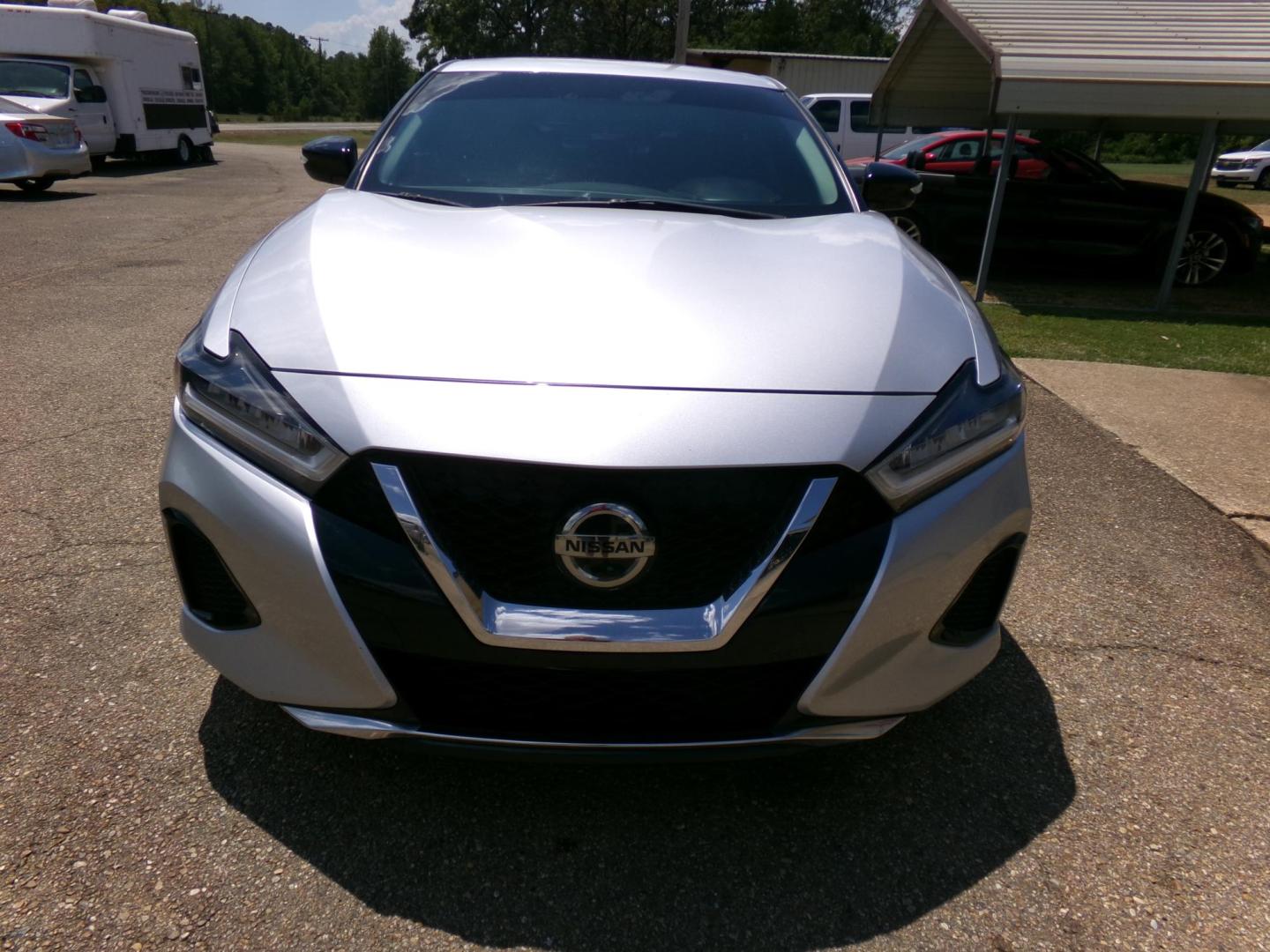 2019 Platinum Metallic /Black Nissan Maxima 3.5 SL (1N4AA6AV9KC) with an 3.5L V6 DOHC 24V engine, CVT transmission, located at 401 First NE, Bearden, AR, 71720, (870) 687-3414, 33.726528, -92.611519 - Photo#24