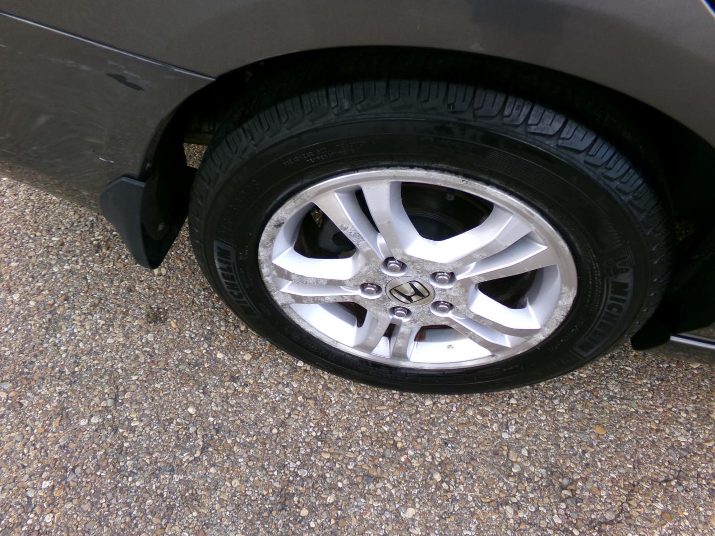 2006 Desert Silver Metallic /Tan Honda Accord EX-L Sedan AT (1HGCM56746A) with an 2.4L L4 DOHC 16V engine, 5-Speed Automatic Overdrive transmission, located at 401 First NE, Bearden, AR, 71720, (870) 687-3414, 33.726528, -92.611519 - Photo#4