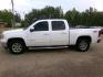 2012 Olympic White /Tan GMC Sierra 1500 SLT Crew Cab 4WD (3GTP2WE78CG) with an 5.3L V8 OHV 16V FFV engine, 6-Speed Automatic transmission, located at 401 First NE, Bearden, AR, 71720, (870) 687-3414, 33.726528, -92.611519 - Photo#1