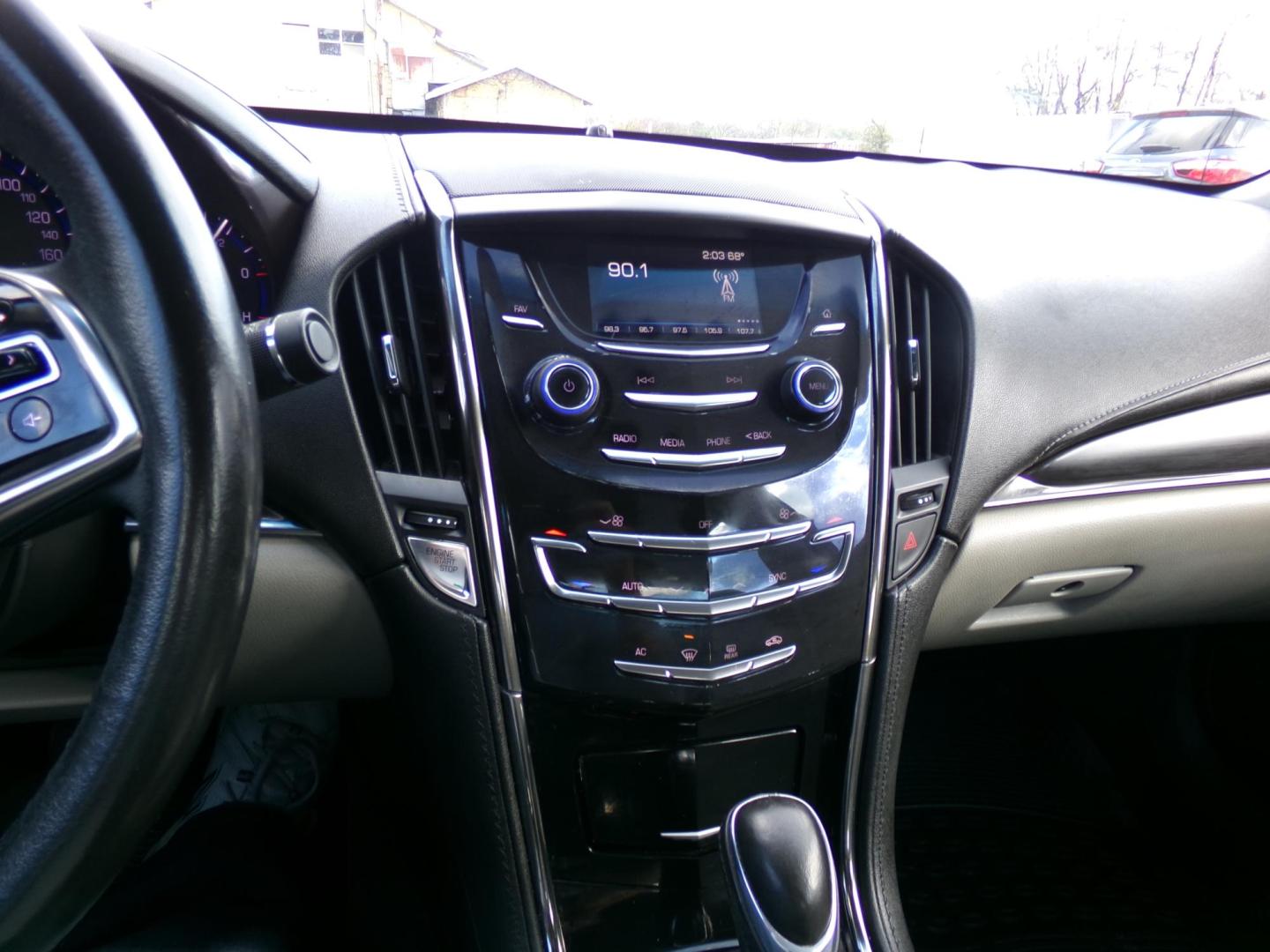 2016 Crystal White Tricoat /Gray Cadillac ATS 2.5L Standard RWD (1G6AA5RA7G0) with an 2.5L L4 DOHC 16V engine, 6A transmission, located at 400 First NW, Bearden, AR, 71720, (870) 687-3414, 0.000000, 0.000000 - Photo#9