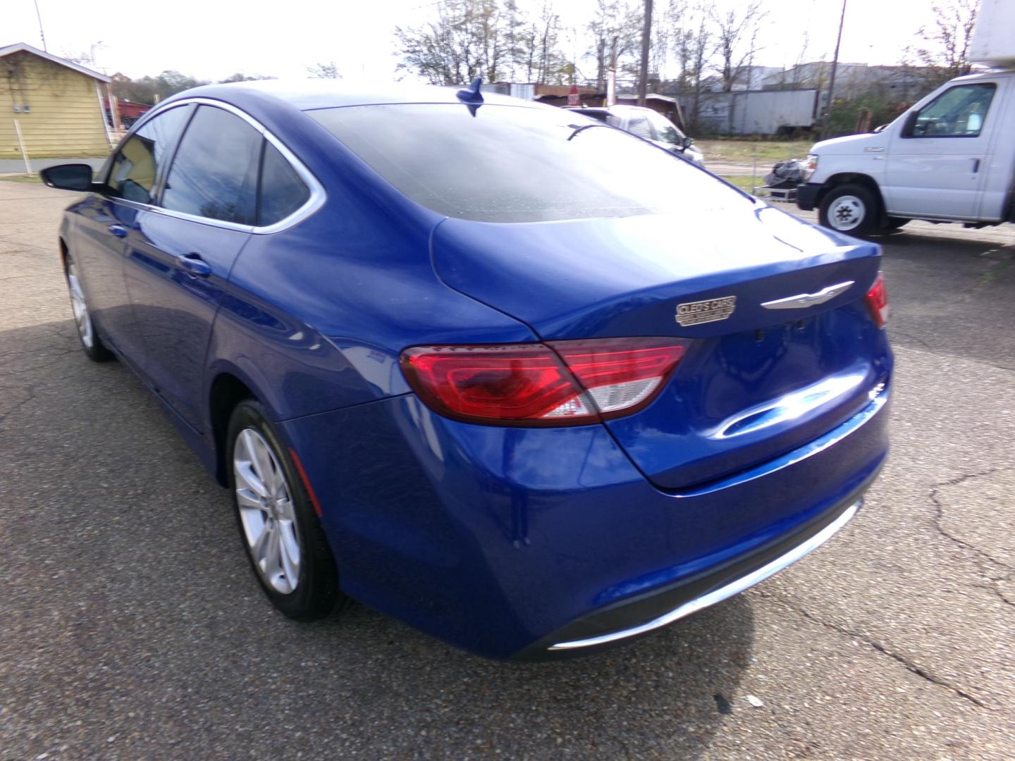 2015 Blue Streak Pearl /Black Chrysler 200 Limited (1C3CCCAB3FN) with an 2.4L L4 DOHC 16V engine, 9-Speed Automatic transmission, located at 400 First NW, Bearden, AR, 71720, (870) 687-3414, 0.000000, 0.000000 - Photo#2