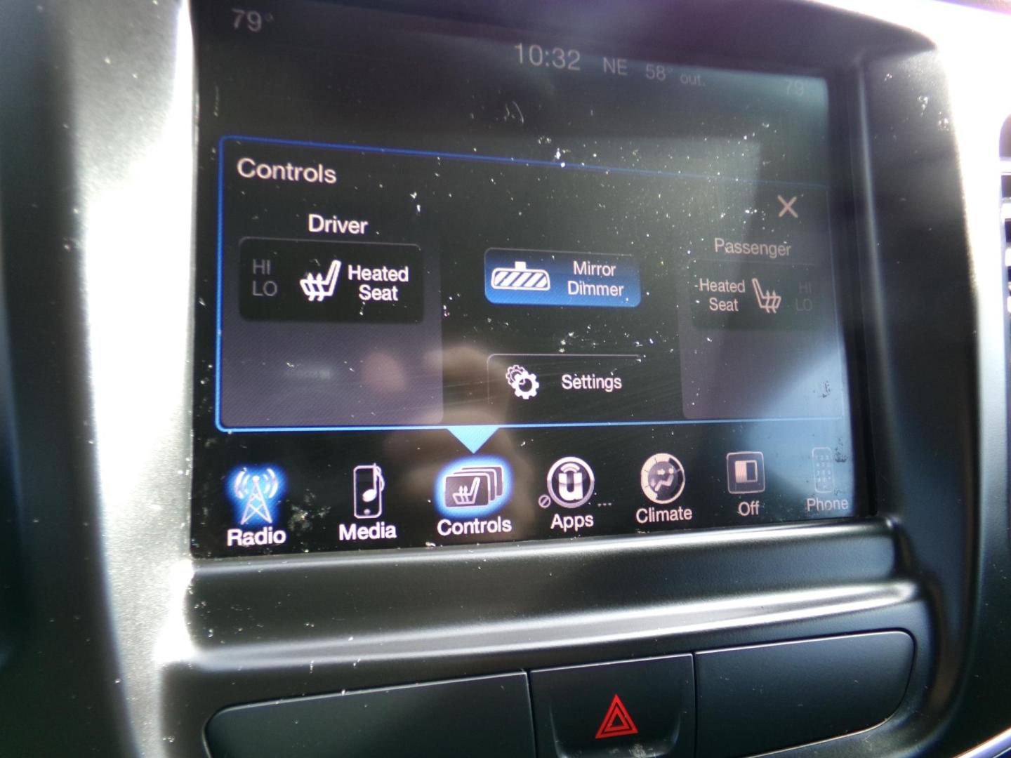 2015 Blue Streak Pearl /Black Chrysler 200 Limited (1C3CCCAB3FN) with an 2.4L L4 DOHC 16V engine, 9-Speed Automatic transmission, located at 400 First NW, Bearden, AR, 71720, (870) 687-3414, 0.000000, 0.000000 - Photo#11