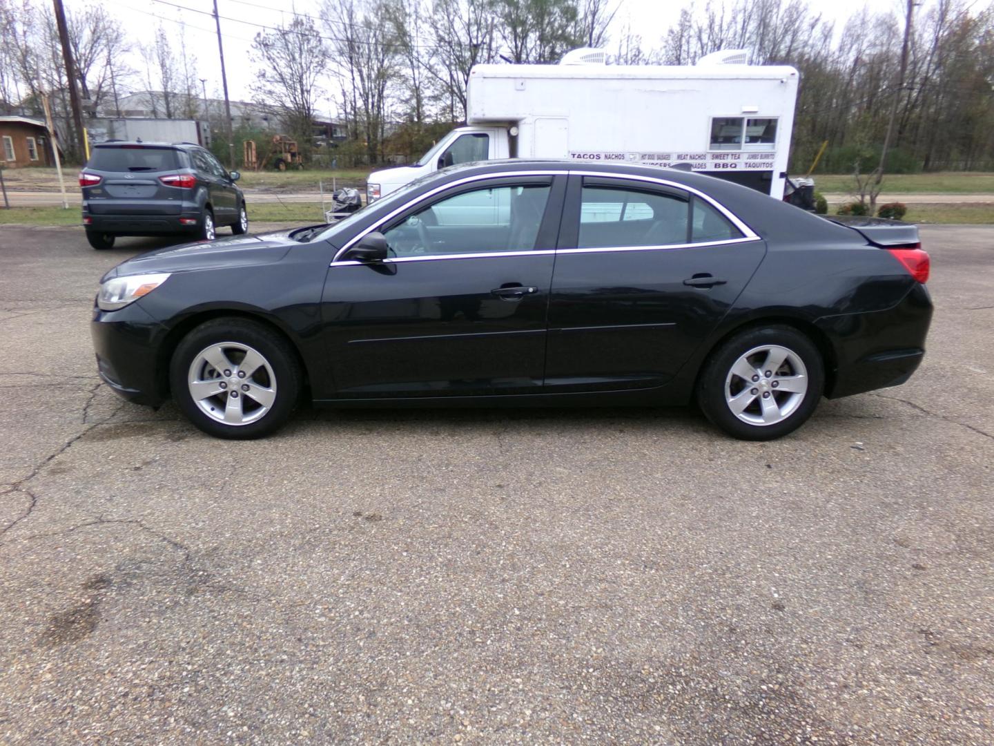 2014 Black /Black Chevrolet Malibu LS (1G11B5SL6EF) with an 2.5L L4 DOHC 16V engine, 6-Speed Automatic transmission, located at 400 First NW, Bearden, AR, 71720, (870) 687-3414, 0.000000, 0.000000 - Photo#1
