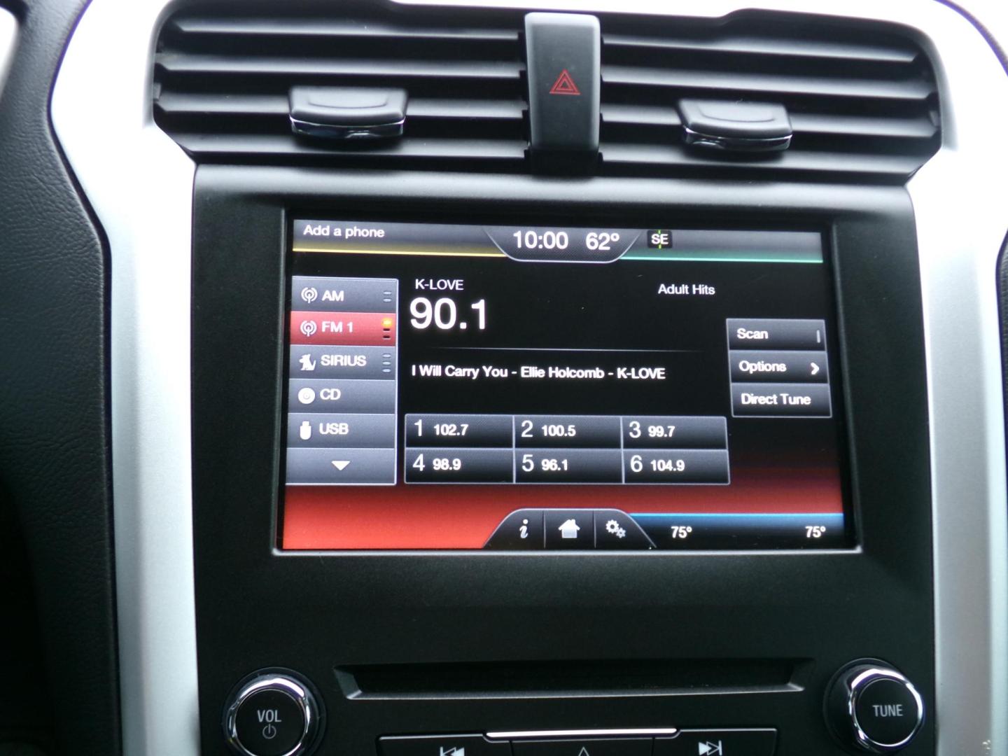 2016 Dynamic Red Metallic /Black Ford Fusion SE (3FA6P0HD8GR) with an 1.5L L4 DOHC 16V engine, 6-Speed Automatic transmission, located at 400 First NW, Bearden, AR, 71720, (870) 687-3414, 0.000000, 0.000000 - Photo#10