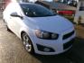2016 White /Gray Chevrolet Sonic LTZ Auto Sedan (1G1JE5SB8G4) with an 1.4L L4 DOHC 24V TURBO engine, 6A transmission, located at 400 First NW, Bearden, AR, 71720, (870) 687-3414, 0.000000, 0.000000 - Photo#22