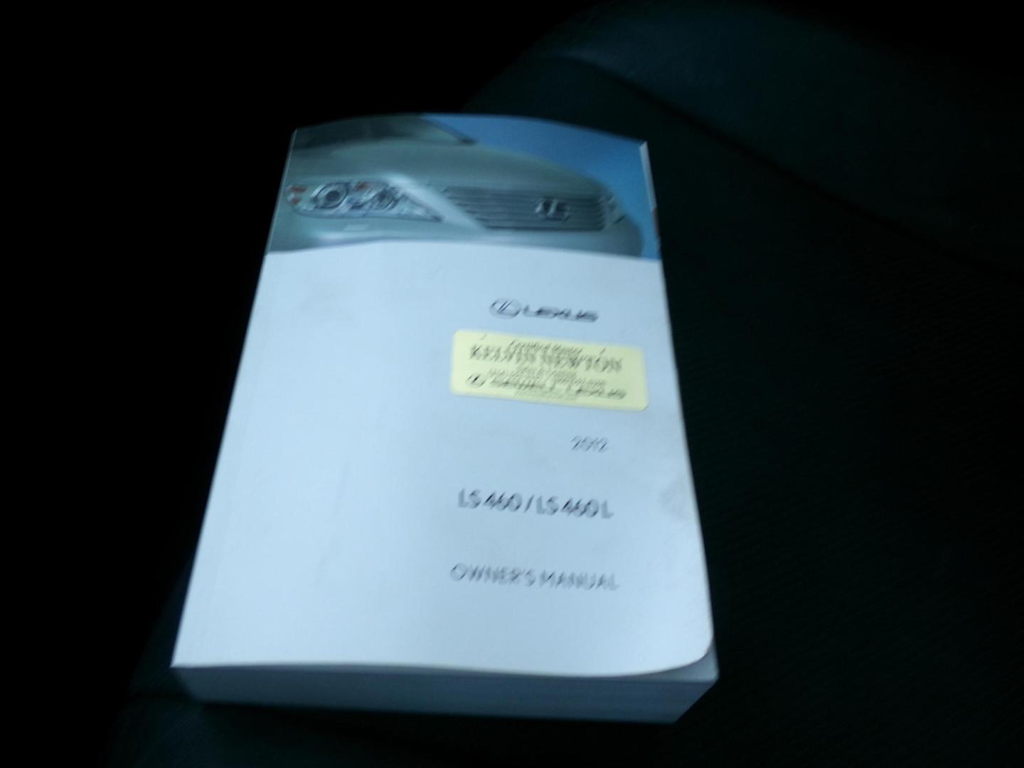 2012 Mercury Gray Mica /Black Lexus LS460 LS (JTHBL5EF4C5) with an 4.6L V8 engine, Automatic transmission, located at 400 First NW, Bearden, AR, 71720, (870) 687-3414, 0.000000, 0.000000 - Photo#18