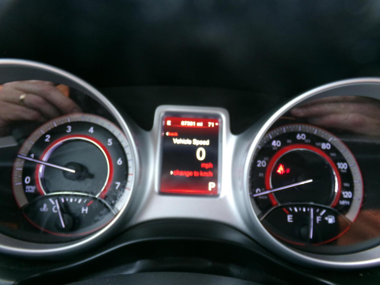 2017 Granite Crystal Metallic /Black Dodge Journey GT (3C4PDCEG6HT) with an 3.6L V6 DOHC 24V engine, 6-speed automatic transmission, located at 400 First NW, Bearden, AR, 71720, (870) 687-3414, 0.000000, 0.000000 - Photo#9