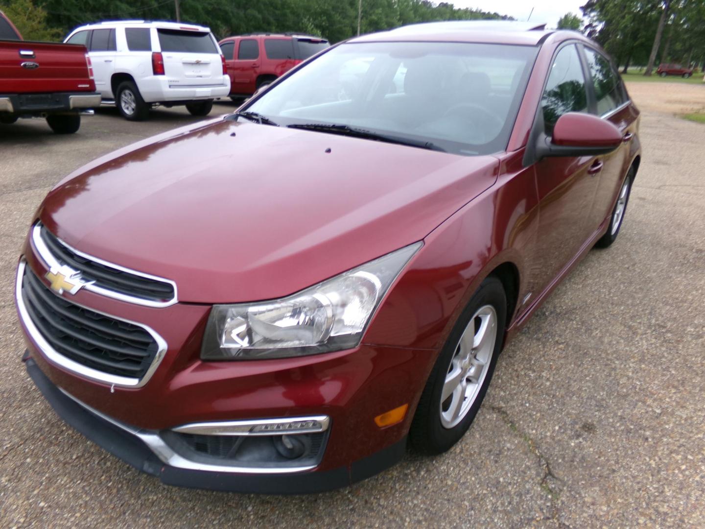 2015 Autumn Bronze Metallic /Black Chevrolet Cruze 1LT Auto (1G1PC5SBXF7) with an 1.4L L4 DOHC 16V TURBO engine, 6-Speed Automatic transmission, located at 400 First NW, Bearden, AR, 71720, (870) 687-3414, 0.000000, 0.000000 - Photo#0