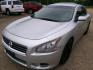 2014 Silver /Black Nissan Maxima SV (1N4AA5AP3EC) with an 3.5L V6 DOHC 24V engine, Continuously Variable Transmission transmission, located at 400 First NW, Bearden, AR, 71720, (870) 687-3414, 0.000000, 0.000000 - Photo#0