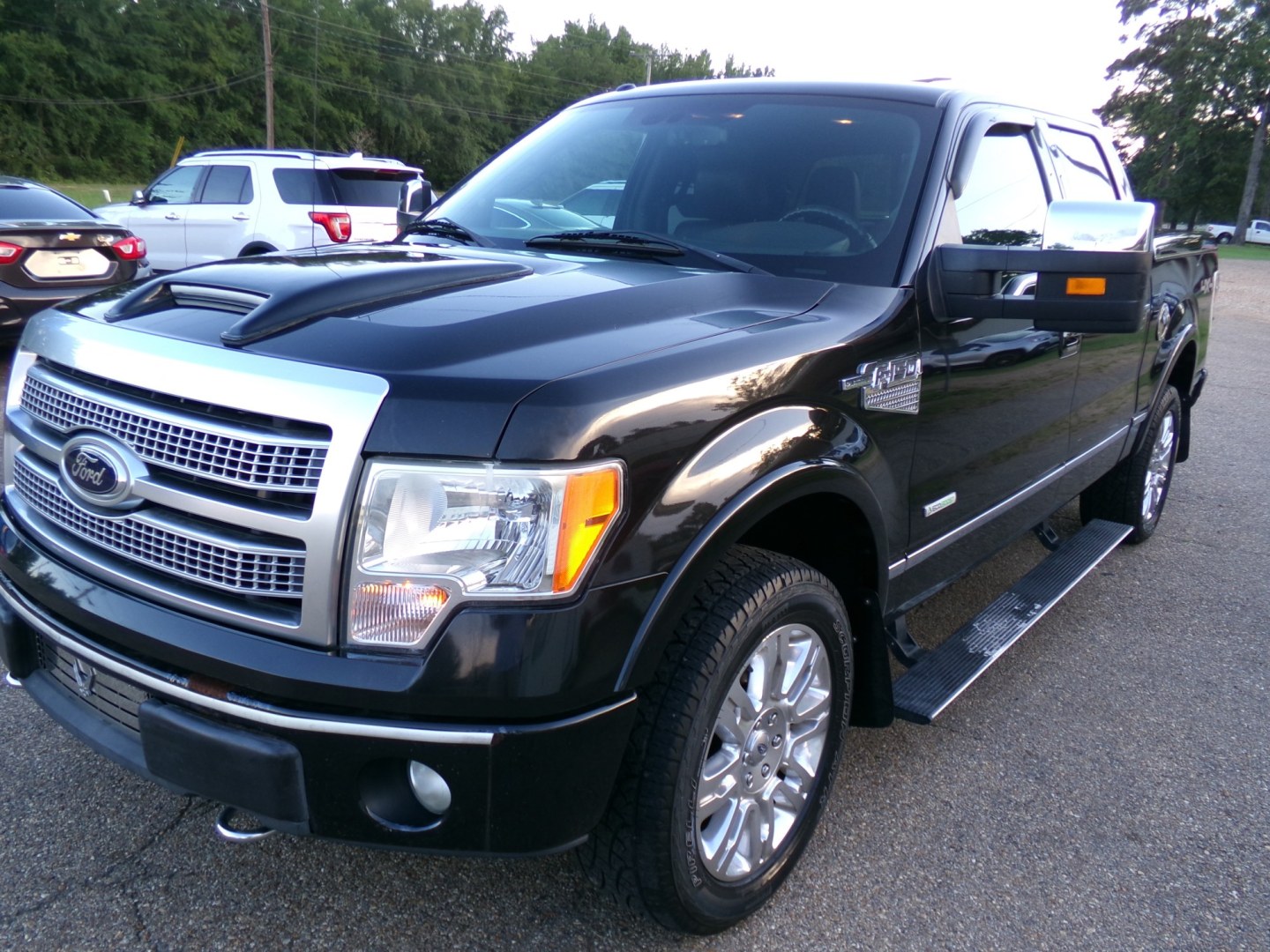 2012 Tuxedo Black /Black Ford F-150 Platinum SuperCrew 5.5-ft. Bed 4WD (1FTFW1ET1CF) with an 3.5L V6 TURBO engine, 6-Speed Automatic transmission, located at 400 First NW, Bearden, AR, 71720, (870) 687-3414, 0.000000, 0.000000- Photo#0
