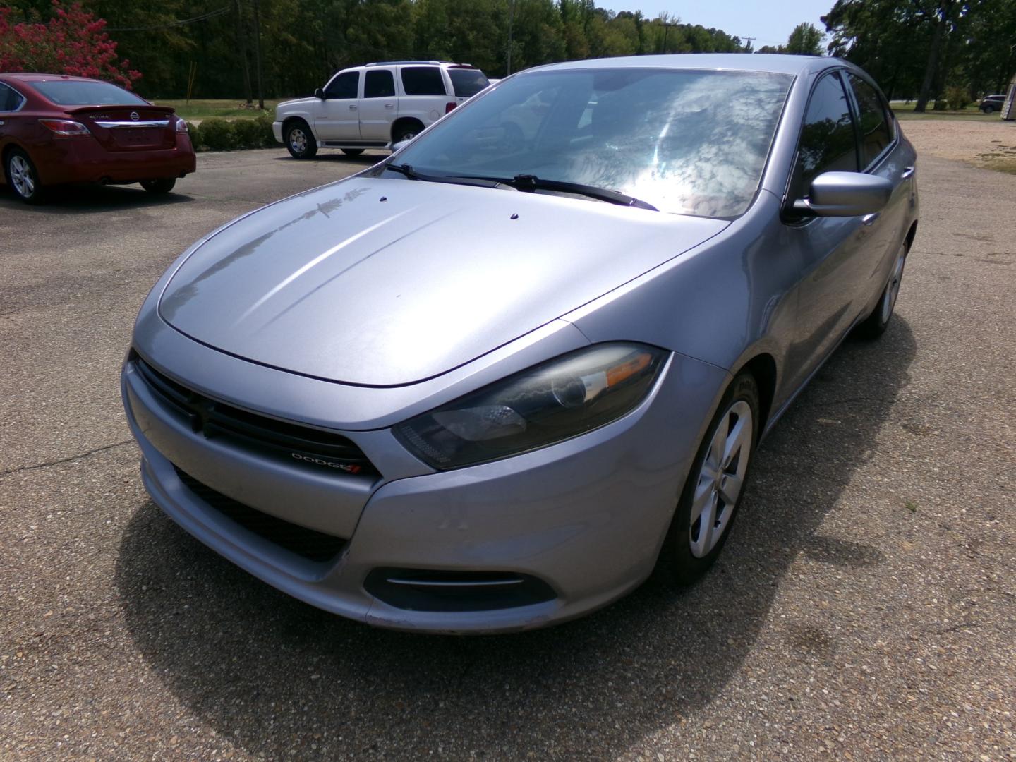 2016 Billet Metallic /Black Dodge Dart SXT (1C3CDFBB7GD) with an 2.4L L4 DOHC 16V engine, 6-Speed Automatic transmission, located at 400 First NW, Bearden, AR, 71720, (870) 687-3414, 0.000000, 0.000000- Photo#0