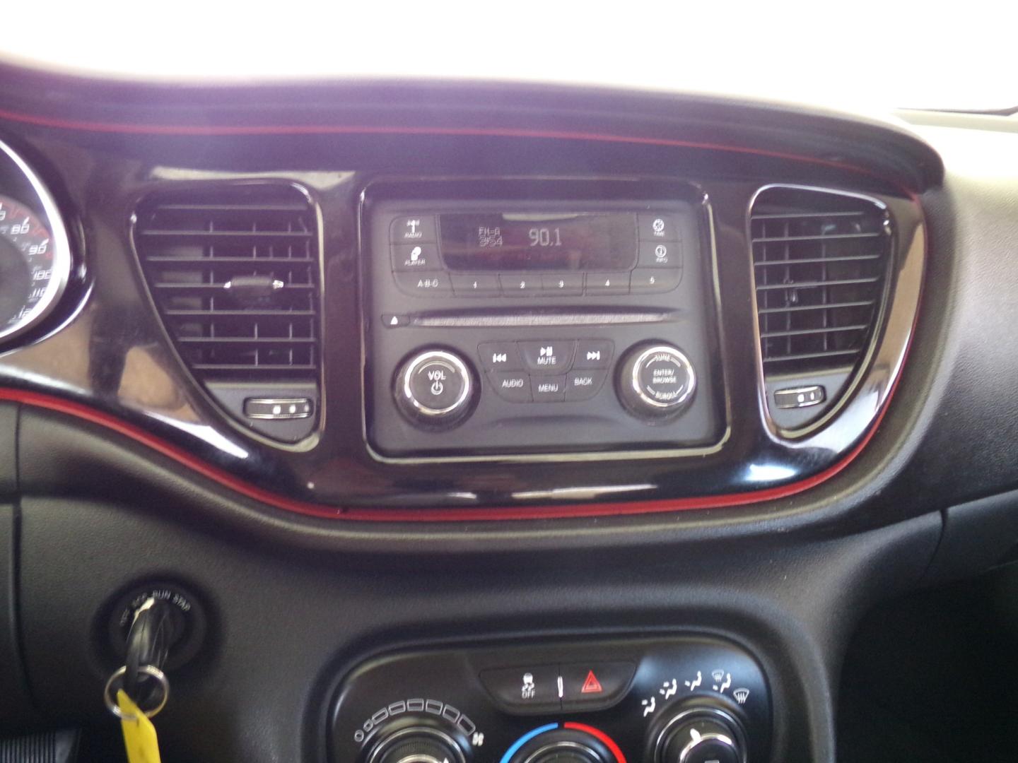 2016 Billet Metallic /Black Dodge Dart SXT (1C3CDFBB7GD) with an 2.4L L4 DOHC 16V engine, 6-Speed Automatic transmission, located at 400 First NW, Bearden, AR, 71720, (870) 687-3414, 0.000000, 0.000000- Photo#9