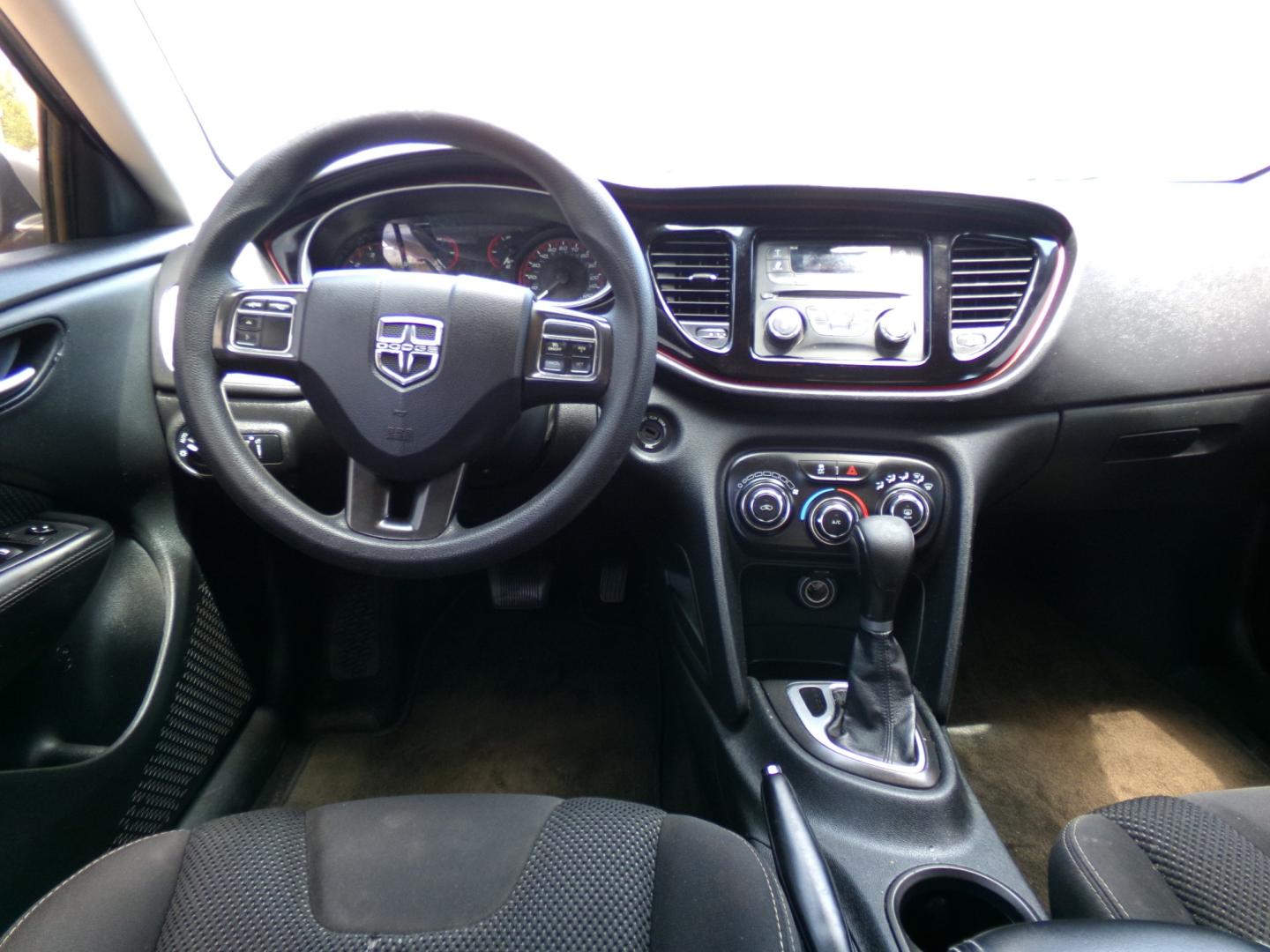 2016 Billet Metallic /Black Dodge Dart SXT (1C3CDFBB7GD) with an 2.4L L4 DOHC 16V engine, 6-Speed Automatic transmission, located at 400 First NW, Bearden, AR, 71720, (870) 687-3414, 0.000000, 0.000000- Photo#15