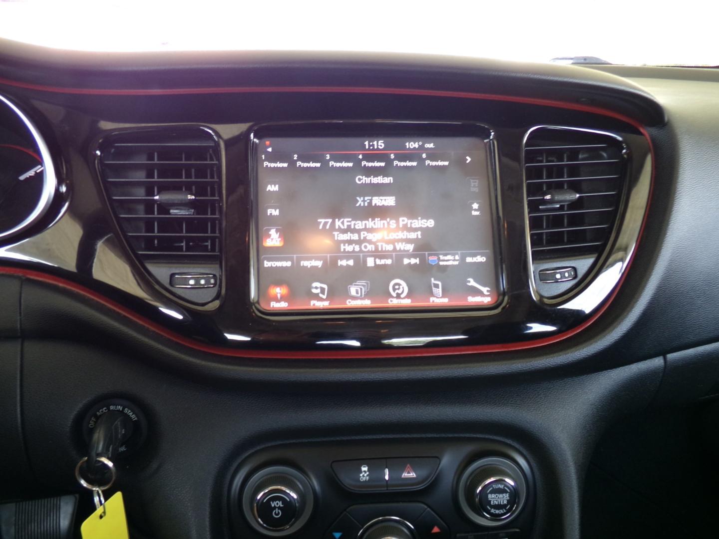 2016 Granite Crystal Metallic /Black Dodge Dart AERO (1C3CDFDH8GD) with an 1.4L L4 DOHC 16V engine, 6-speed automatic transmission, located at 400 First NW, Bearden, AR, 71720, (870) 687-3414, 0.000000, 0.000000- Photo#11