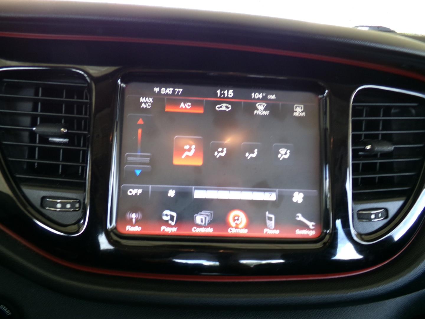 2016 Granite Crystal Metallic /Black Dodge Dart AERO (1C3CDFDH8GD) with an 1.4L L4 DOHC 16V engine, 6-speed automatic transmission, located at 400 First NW, Bearden, AR, 71720, (870) 687-3414, 0.000000, 0.000000- Photo#13