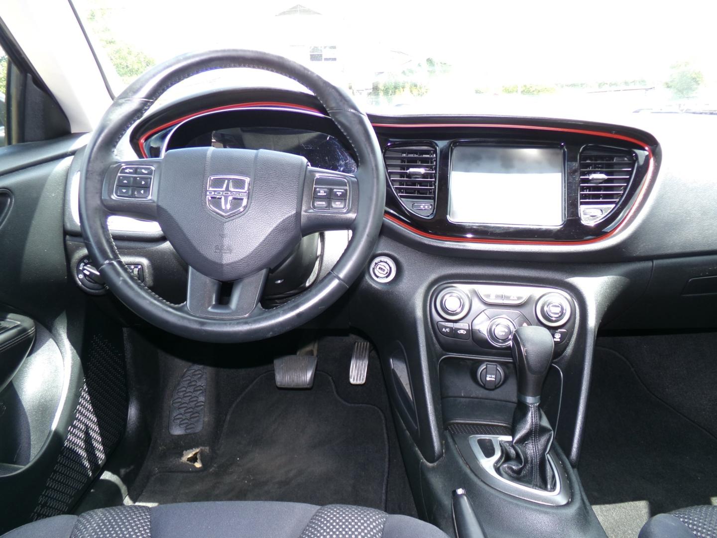 2016 Granite Crystal Metallic /Black Dodge Dart AERO (1C3CDFDH8GD) with an 1.4L L4 DOHC 16V engine, 6-speed automatic transmission, located at 400 First NW, Bearden, AR, 71720, (870) 687-3414, 0.000000, 0.000000- Photo#21