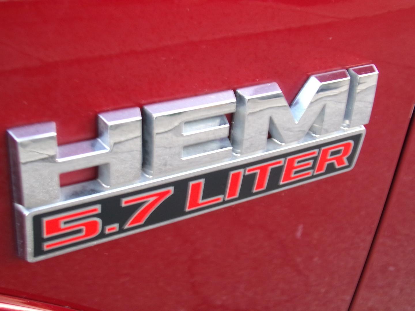 2014 Deep Cherry Red Crystal Pearl /Tan RAM 1500 Laramie Crew Cab SWB 2WD (1C6RR6NT3ES) with an 5.7L V8 OHV 16V engine, 6-Speed Automatic transmission, located at 400 First NW, Bearden, AR, 71720, (870) 687-3414, 0.000000, 0.000000- Photo#8