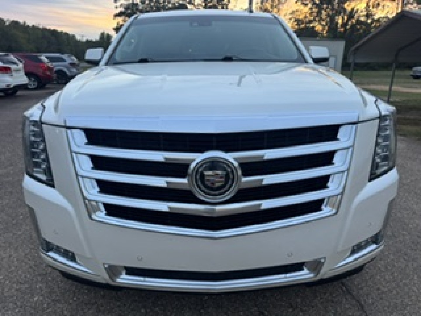 2015 White Diamond Pearl /Brown Cadillac Escalade Premium 4WD (1GYS4CKJ8FR) with an 6.2L V8 OHV 16V FFV engine, 6-speed automatic transmission, located at 400 First NW, Bearden, AR, 71720, (870) 687-3414, 0.000000, 0.000000- Photo#26
